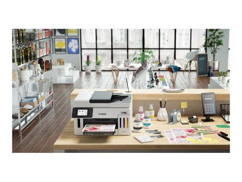 Impressora Multi-funções Canon MAXIFY GX6150 MegaTank A4 Cores Wi-Fi - Imagem 6