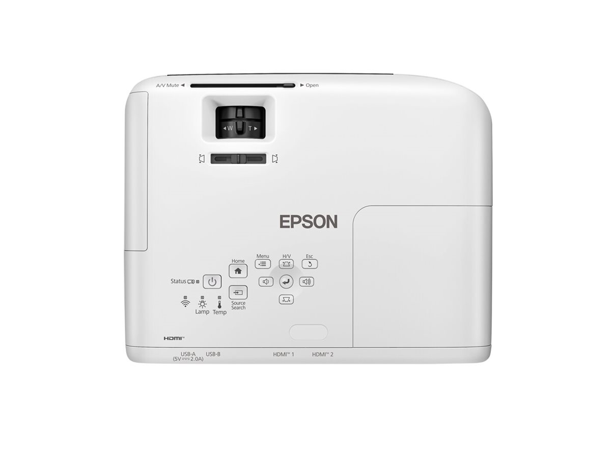 Projetor Epson EB-W55 Portátil 4000 Lumens WXGA Wi-Fi Branco - Imagem 2