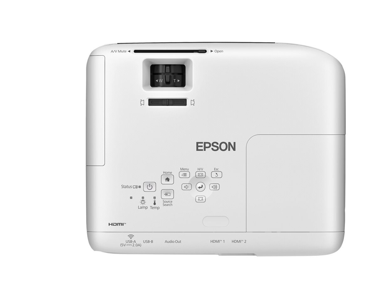 Projetor LCD Epson EB-FH08 Portátil Full HD 3600 Lumens Branco - Imagem 2
