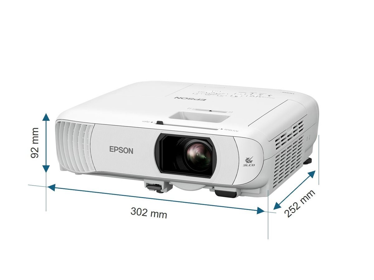 Pack 3 Projetores Epson EH-TW840 4000 Lumens Full HD Portátil Branco - Imagem 5