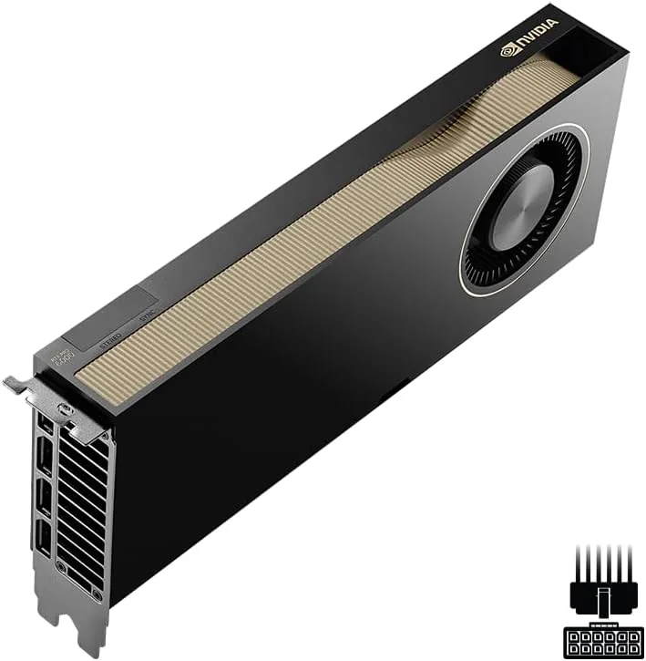 Placa Gráfica PNY NVIDIA RTX PRO 6000 Blackwell Max-Q 96GB GDDR7 PCIe 5.0 4x DisplayPort Workstation - Imagem 4