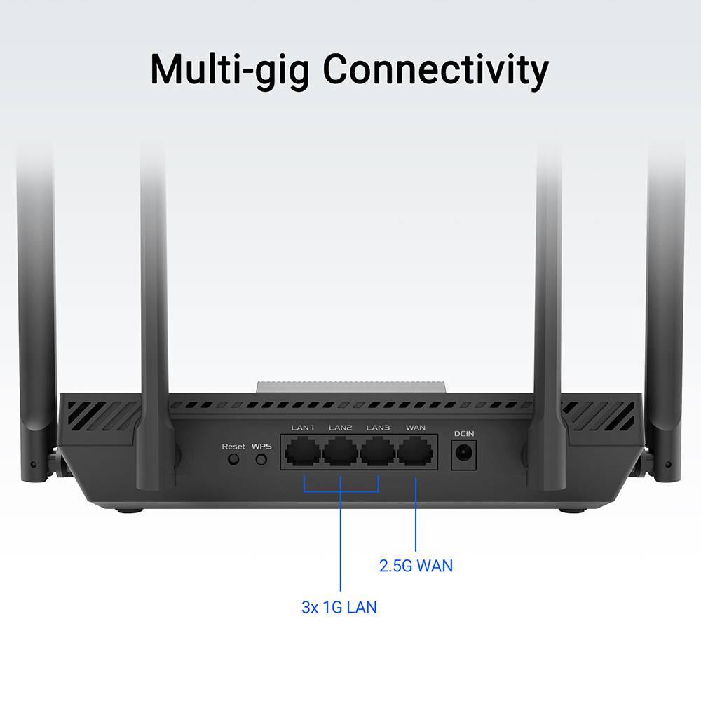 Router ASUS RT-BE50 Wi-Fi 7 BE3600 AiMesh - Imagem 3