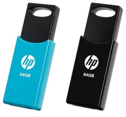 HP 2 x 64GB v212w USB 2.0 Twin Pack Pen Drive - Imagem 1