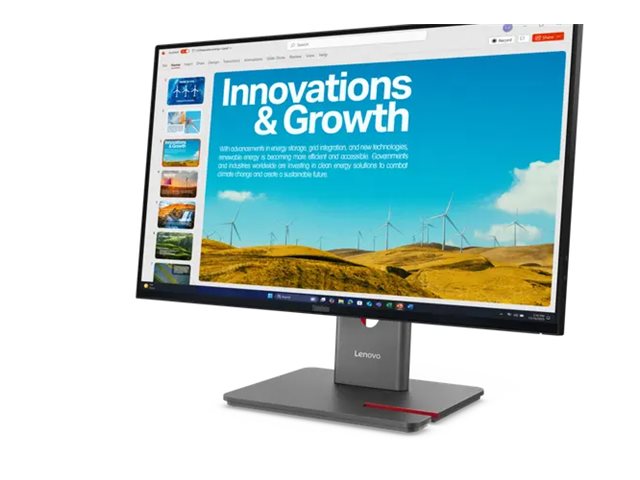 Monitor Lenovo ThinkVision P24QD 24" QHD 120Hz IPS USB-C Preto