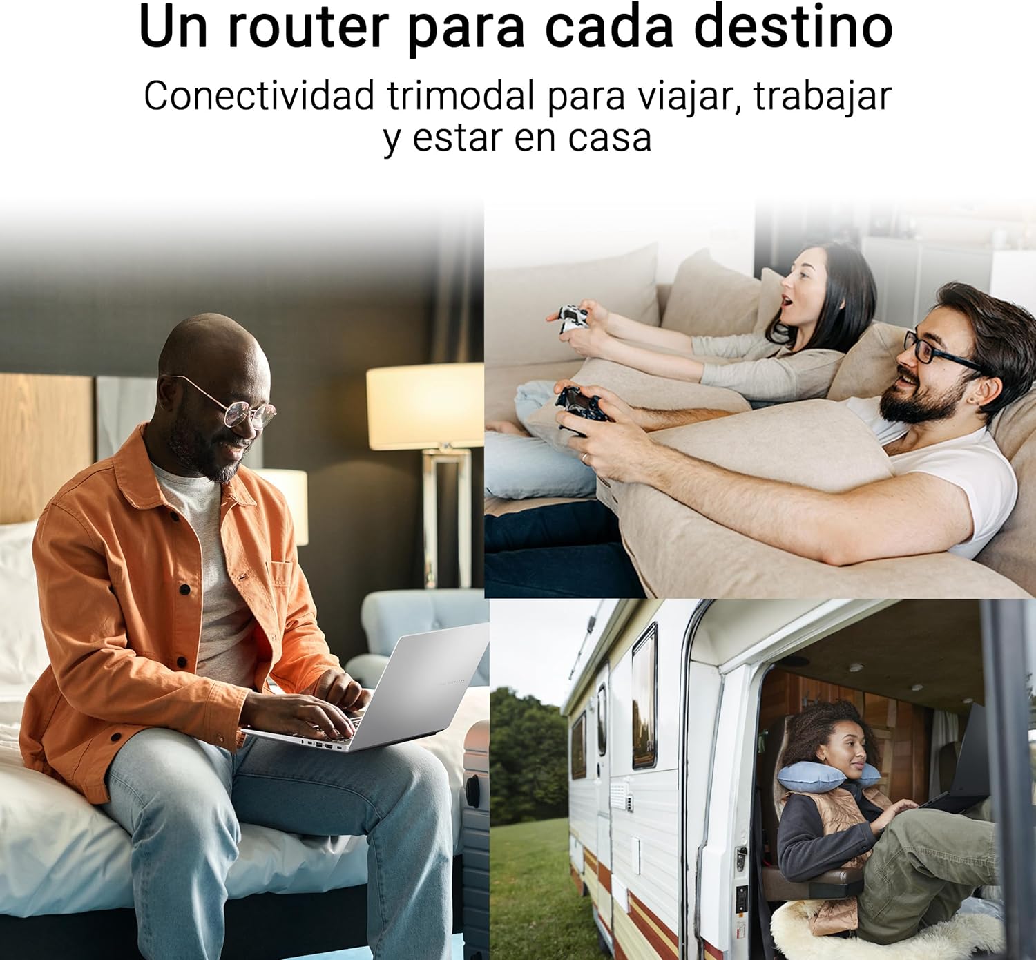 ASUS RT-BE58 Go BE3600 Dual Band WiFi 7 Travel Router - Imagem 3