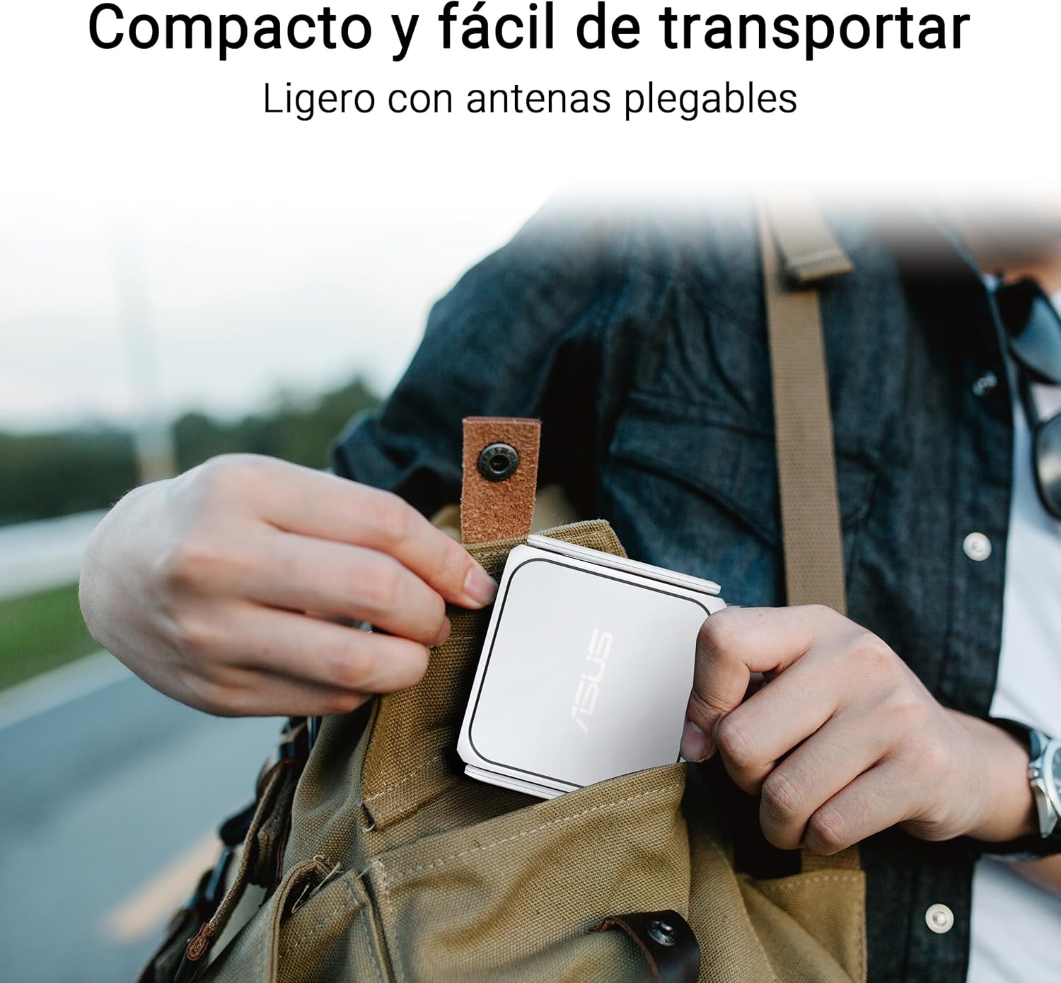 ASUS RT-BE58 Go BE3600 Dual Band WiFi 7 Travel Router - Imagem 5