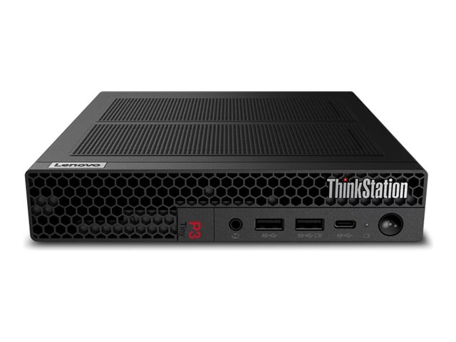 Estação de Trabalho Lenovo ThinkStation P3 Core i7 32GB 1TB SSD T1000 Preto - Imagem 2