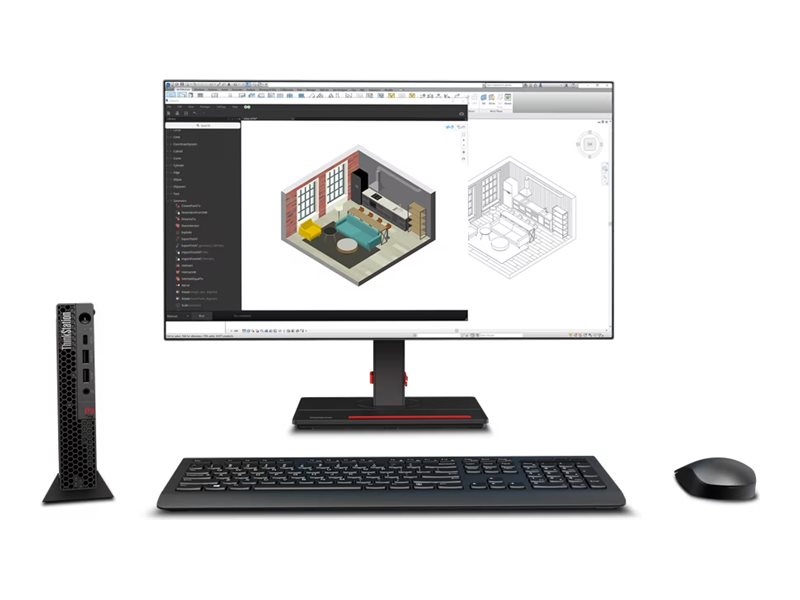 Estação de Trabalho Lenovo ThinkStation P3 Core i7 32GB 1TB SSD T1000 Preto - Imagem 10