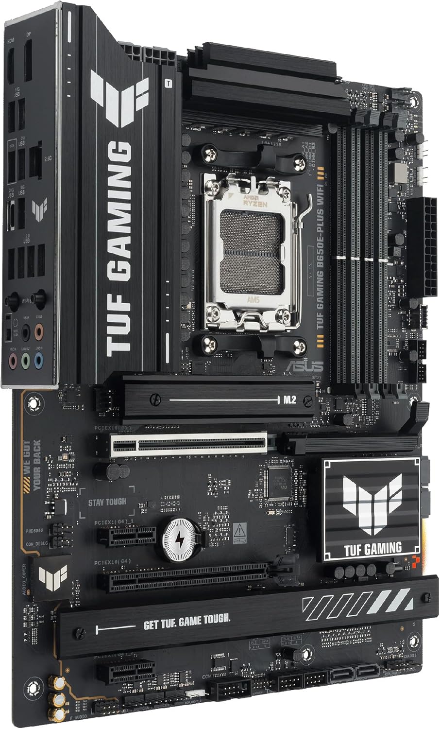 Motherboard ASUS TUF GAMING B650E-PLUS WIFI Socket AM5 Chipset AMD B650 ATX DDR5 PCIe 5.0 Wi-Fi 6E Bluetooth - Imagem 4
