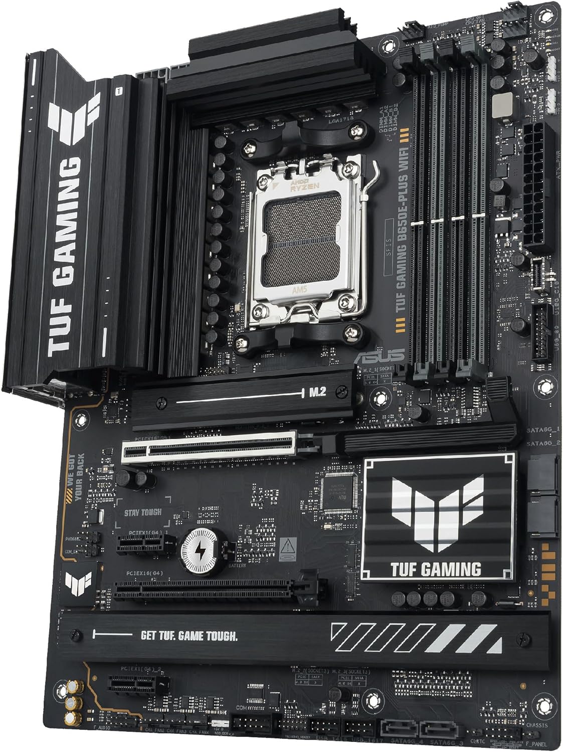 Motherboard ASUS TUF GAMING B650E-PLUS WIFI Socket AM5 Chipset AMD B650 ATX DDR5 PCIe 5.0 Wi-Fi 6E Bluetooth - Imagem 5
