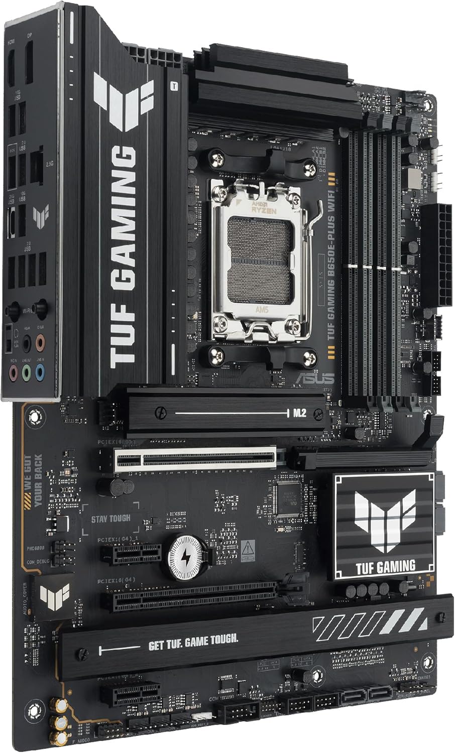 Motherboard ASUS TUF GAMING B650E-PLUS WIFI Socket AM5 Chipset AMD B650 ATX DDR5 PCIe 5.0 Wi-Fi 6E Bluetooth - Imagem 3