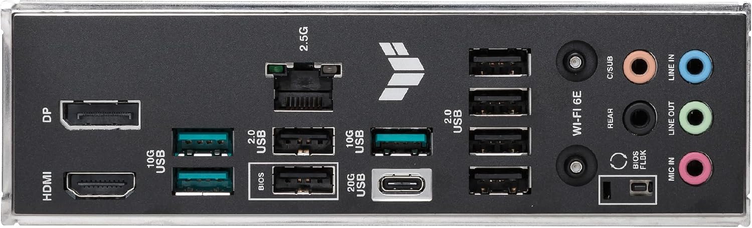 Motherboard ASUS TUF GAMING B650E-PLUS WIFI Socket AM5 Chipset AMD B650 ATX DDR5 PCIe 5.0 Wi-Fi 6E Bluetooth - Imagem 9