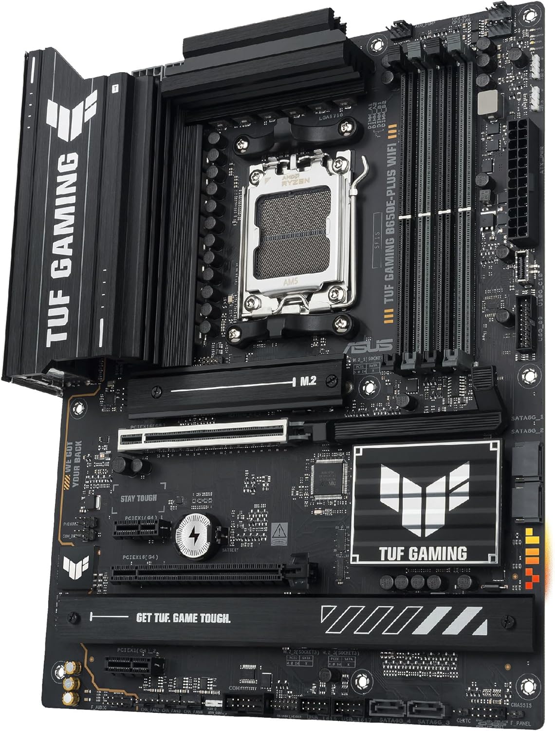 Motherboard ASUS TUF GAMING B650E-PLUS WIFI Socket AM5 Chipset AMD B650 ATX DDR5 PCIe 5.0 Wi-Fi 6E Bluetooth - Imagem 6