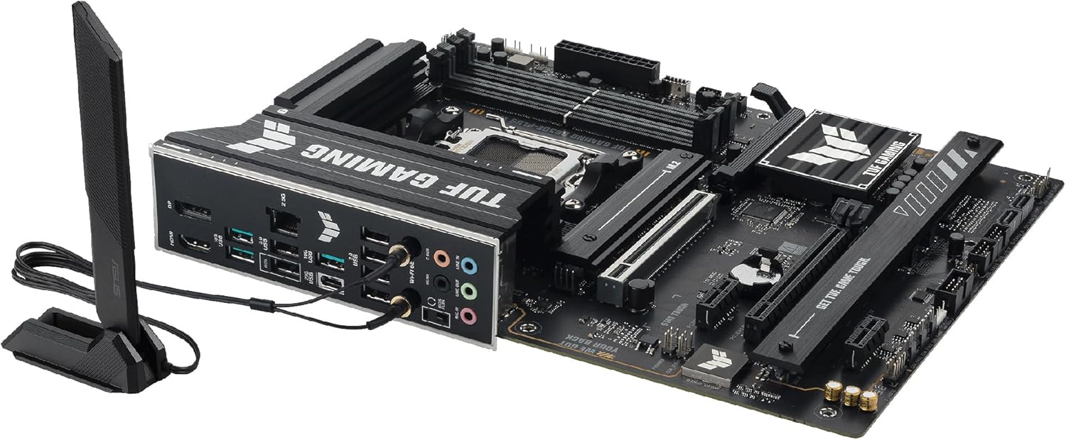 Motherboard ASUS TUF GAMING B650E-PLUS WIFI Socket AM5 Chipset AMD B650 ATX DDR5 PCIe 5.0 Wi-Fi 6E Bluetooth - Imagem 10