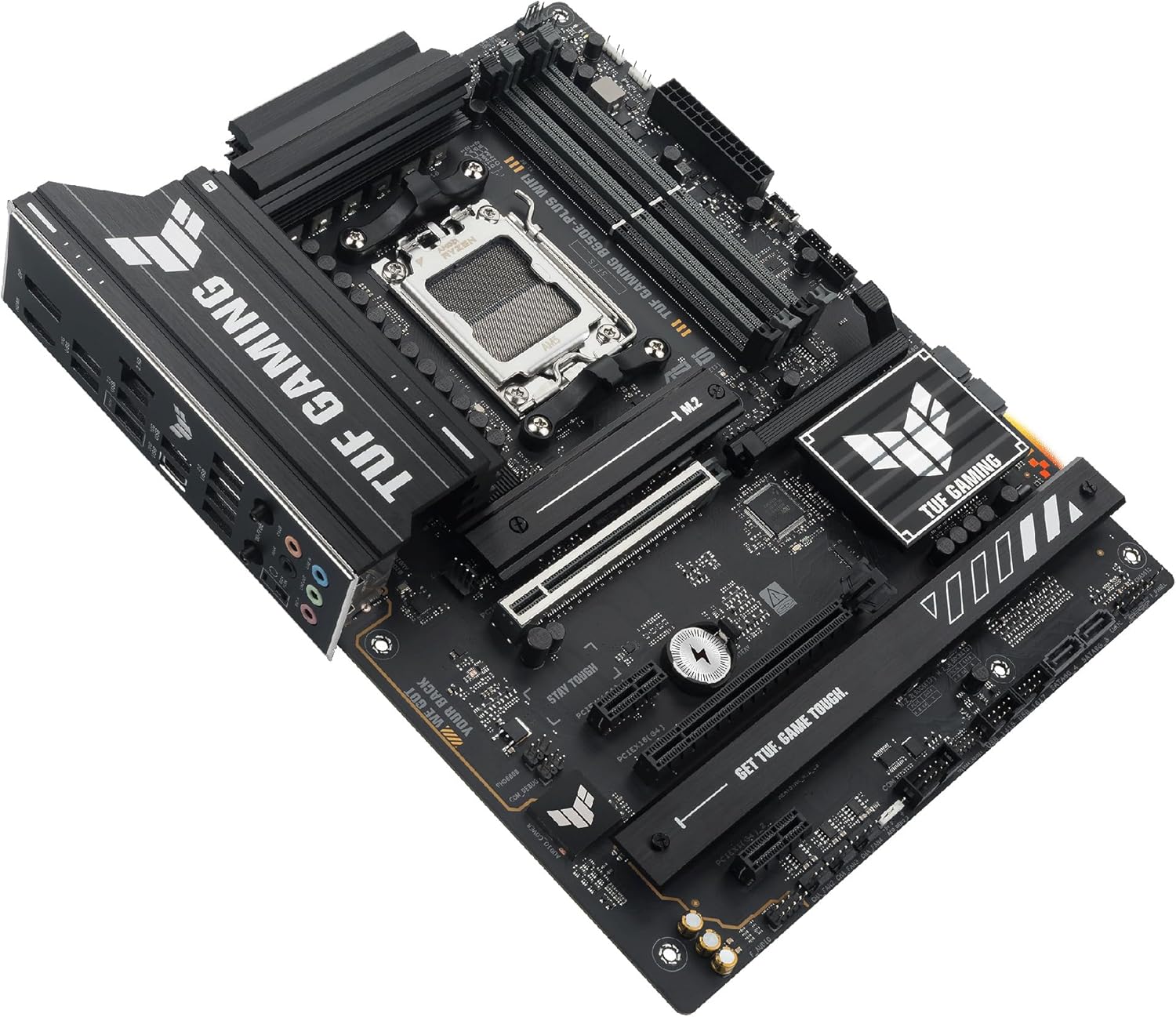 Motherboard ASUS TUF GAMING B650E-PLUS WIFI Socket AM5 Chipset AMD B650 ATX DDR5 PCIe 5.0 Wi-Fi 6E Bluetooth - Imagem 8