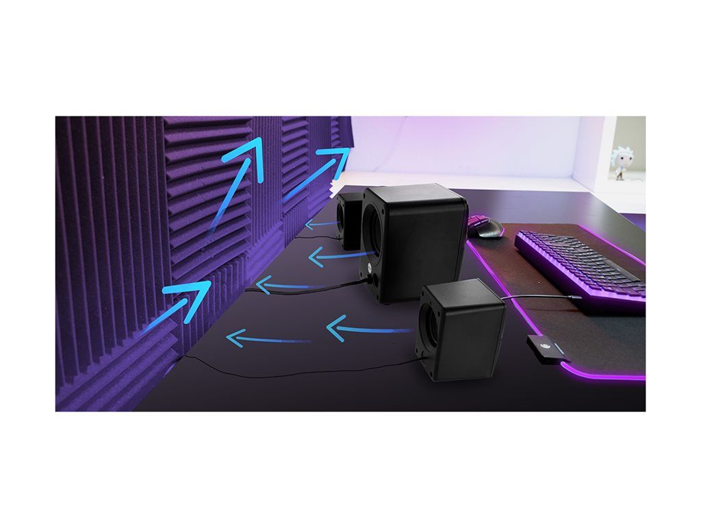 Altifalantes MARS GAMING MS-H21 2.1 USB 35W Preto - Imagem 4