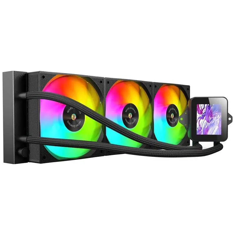 Cooler Líquido MARS GAMING ML-VISION360 LCD Preto - Imagem 2