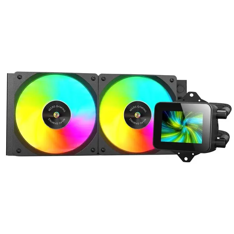 Cooler Líquido MARS GAMING ML-VISION240 Ecrã LCD Preto - Imagem 5