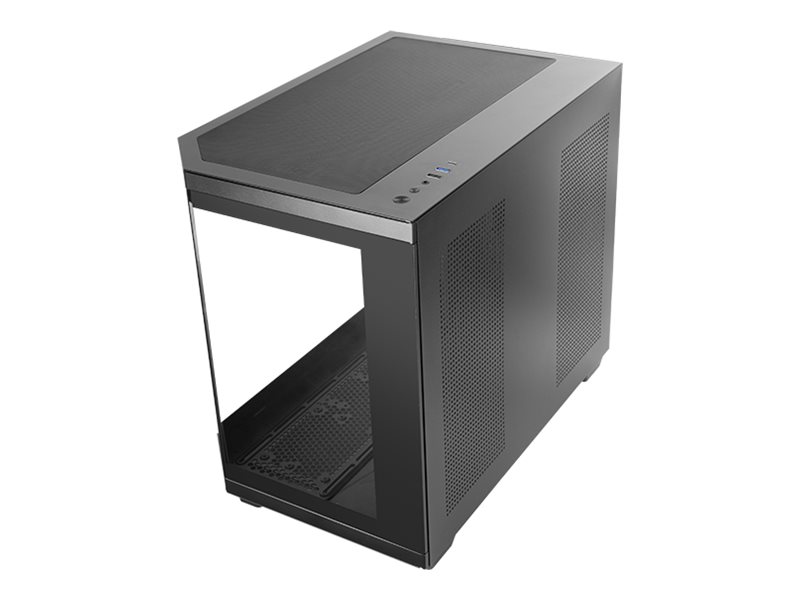 Caixa Gaming micro ATX Mars Gaming MC3TCOREM Vidro Preto - Imagem 1
