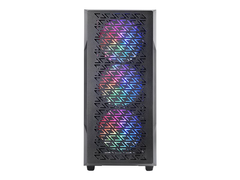 Caixa Mid Tower MARS GAMING MC-GEO Vidro Temperado Preto - Imagem 1