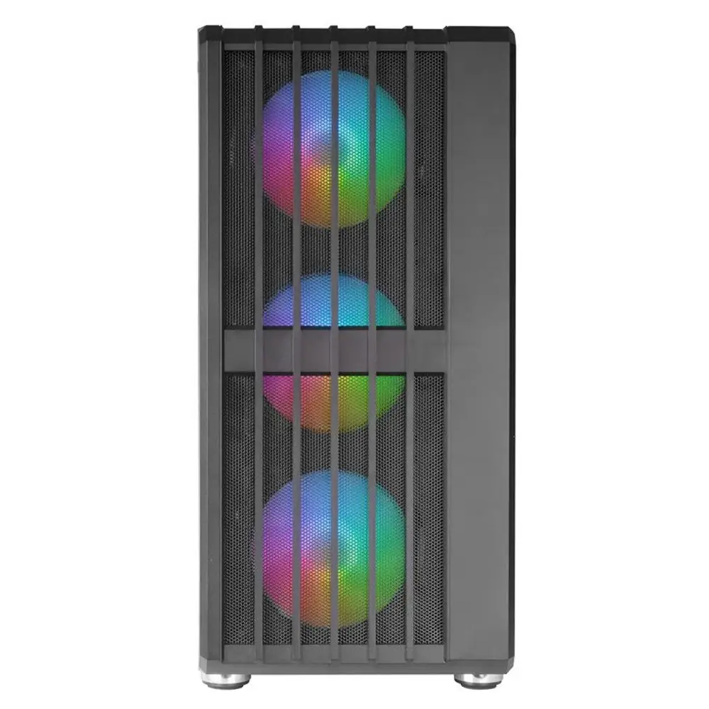 Caixa ATX Gaming MARS GAMING MC-VAULT Vidro Temperado Preto - Imagem 2