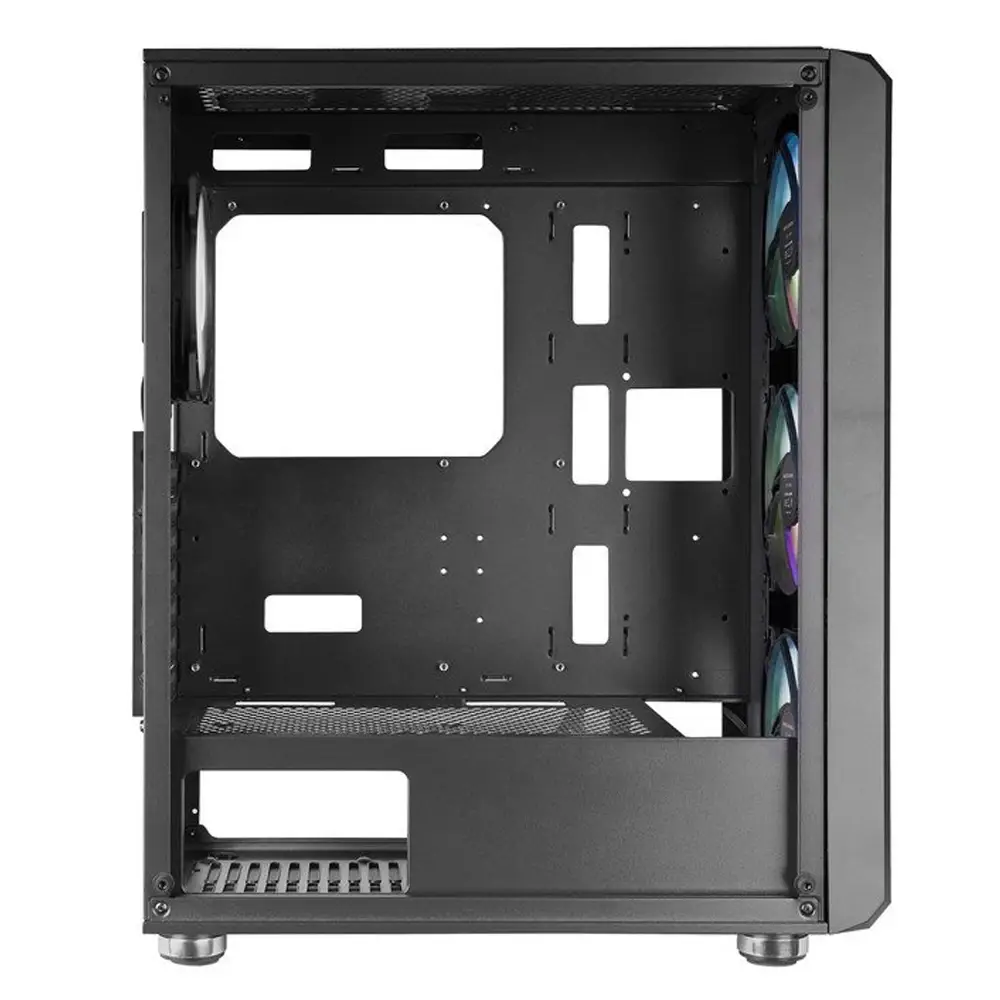 Caixa ATX Gaming MARS GAMING MC-VAULT Vidro Temperado Preto - Imagem 4