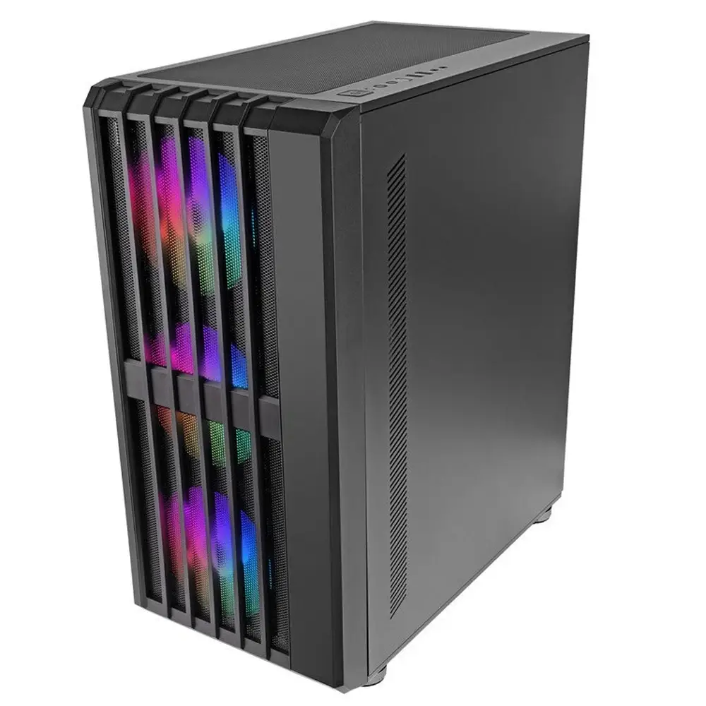 Caixa ATX Gaming MARS GAMING MC-VAULT Vidro Temperado Preto - Imagem 3