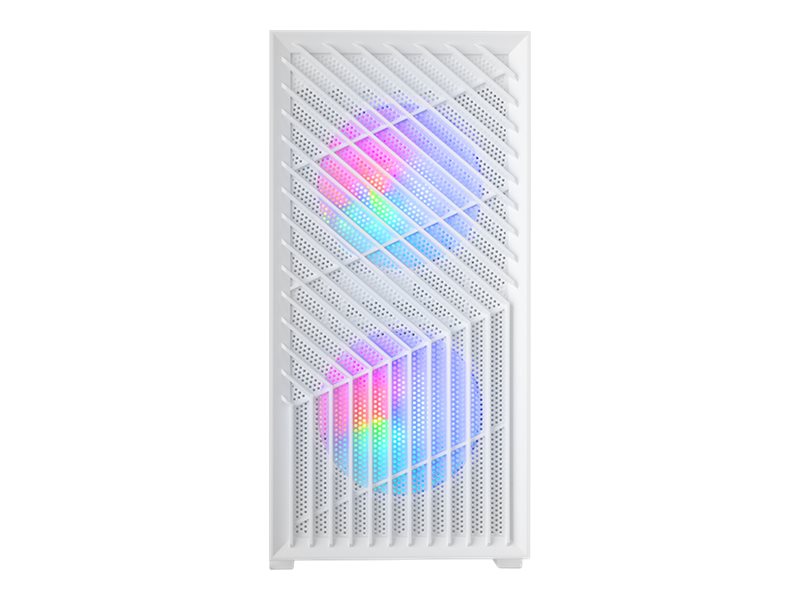 Caixa Gaming MARS GAMING MC-VORTEX Micro ATX Painel Vidro Branco - Imagem 1