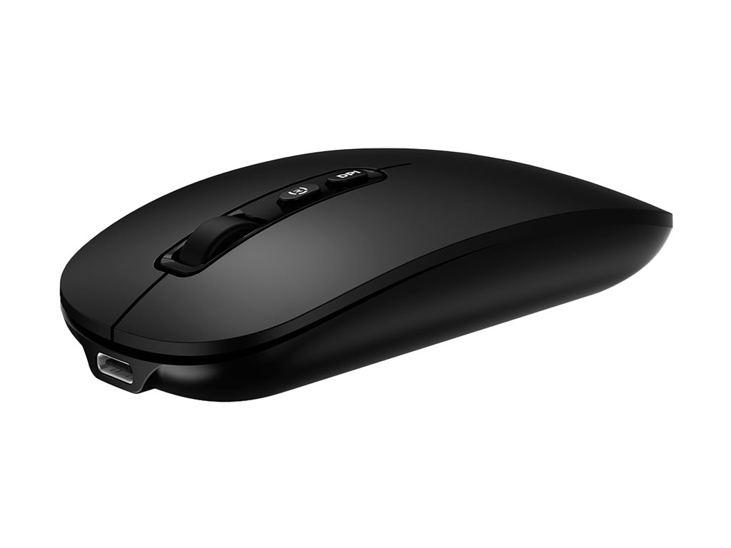 Rato CoolBox W02 Sem Fios 6 Botões Preto - Imagem 3