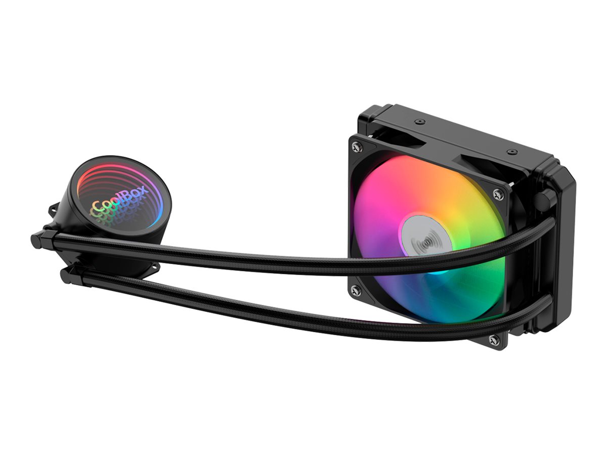 Sistema Arrefecimento Líquido CoolBox Infinite Liquid 120mm Preto