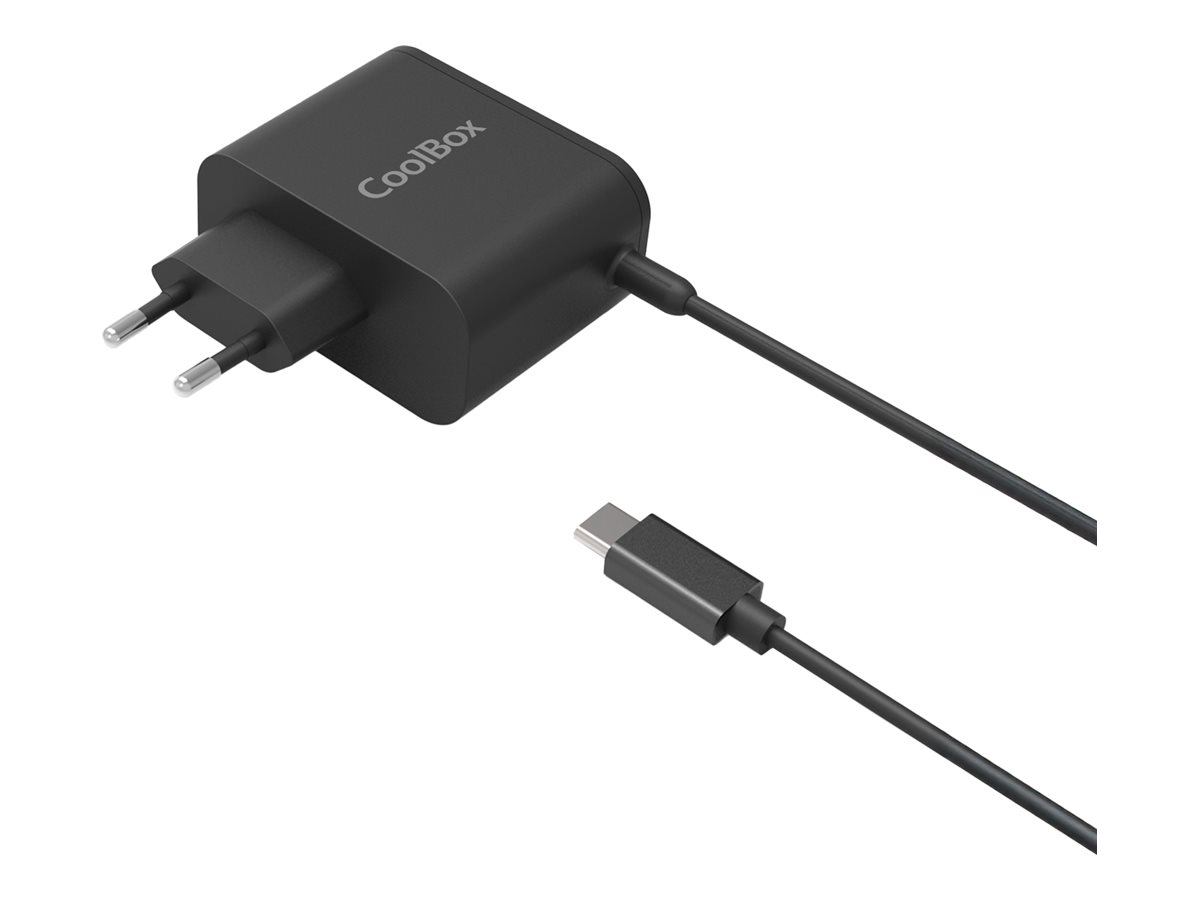 Adaptador Carregador CoolBox 65W GaN USB-C Universal