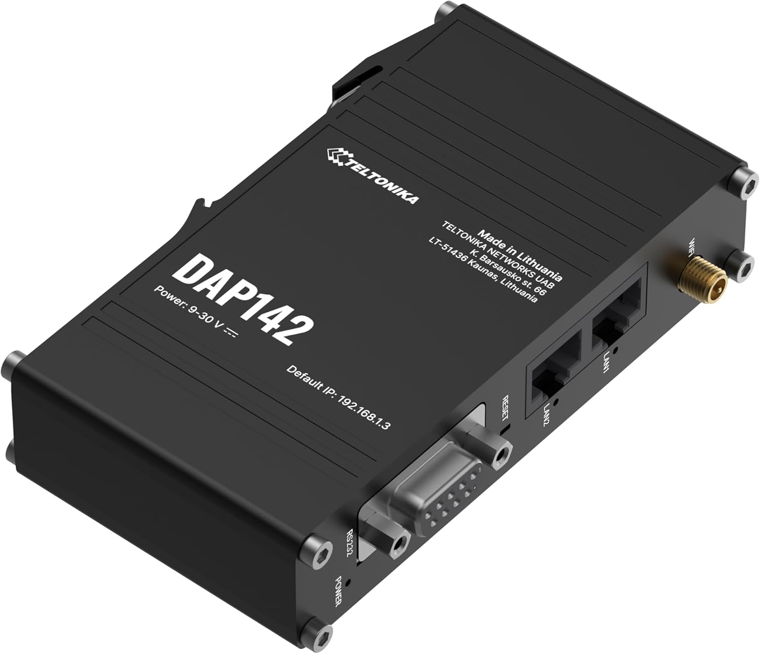 Ponto de Acesso Sem Fios Industrial Teltonika DAP142 Wi-Fi RS-232 2x 10/100 LAN Calha DIN - Imagem 3