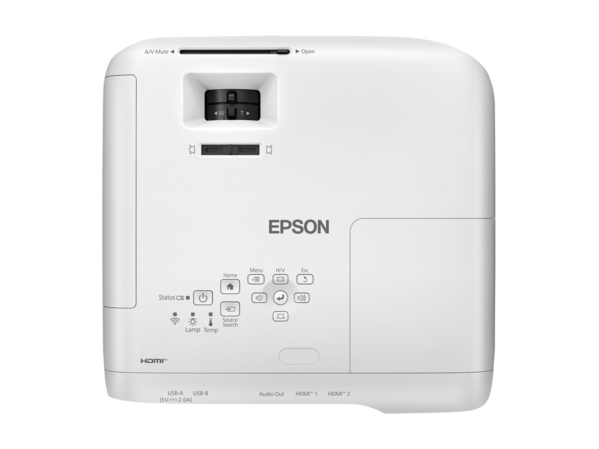 Projetor LCD Epson EB-FH54 Full HD 4100 Lumens Wi-Fi Branco