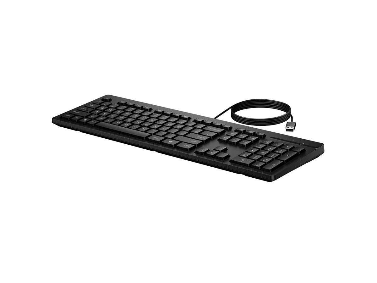 Teclado HP 125 G2 USB Português Preto - Imagem 4