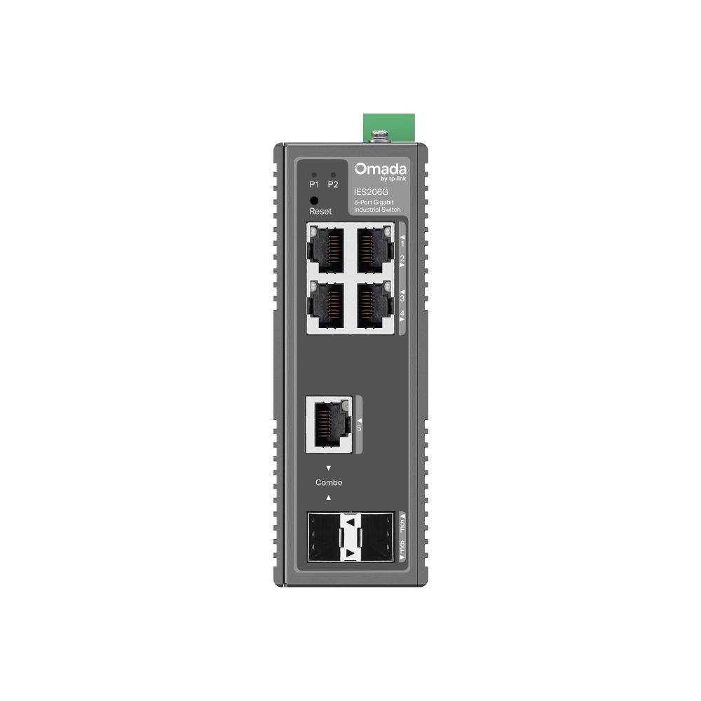 Switch TP-Link Omada IES206G Industrial Gerível 6 Portas DIN - Imagem 3
