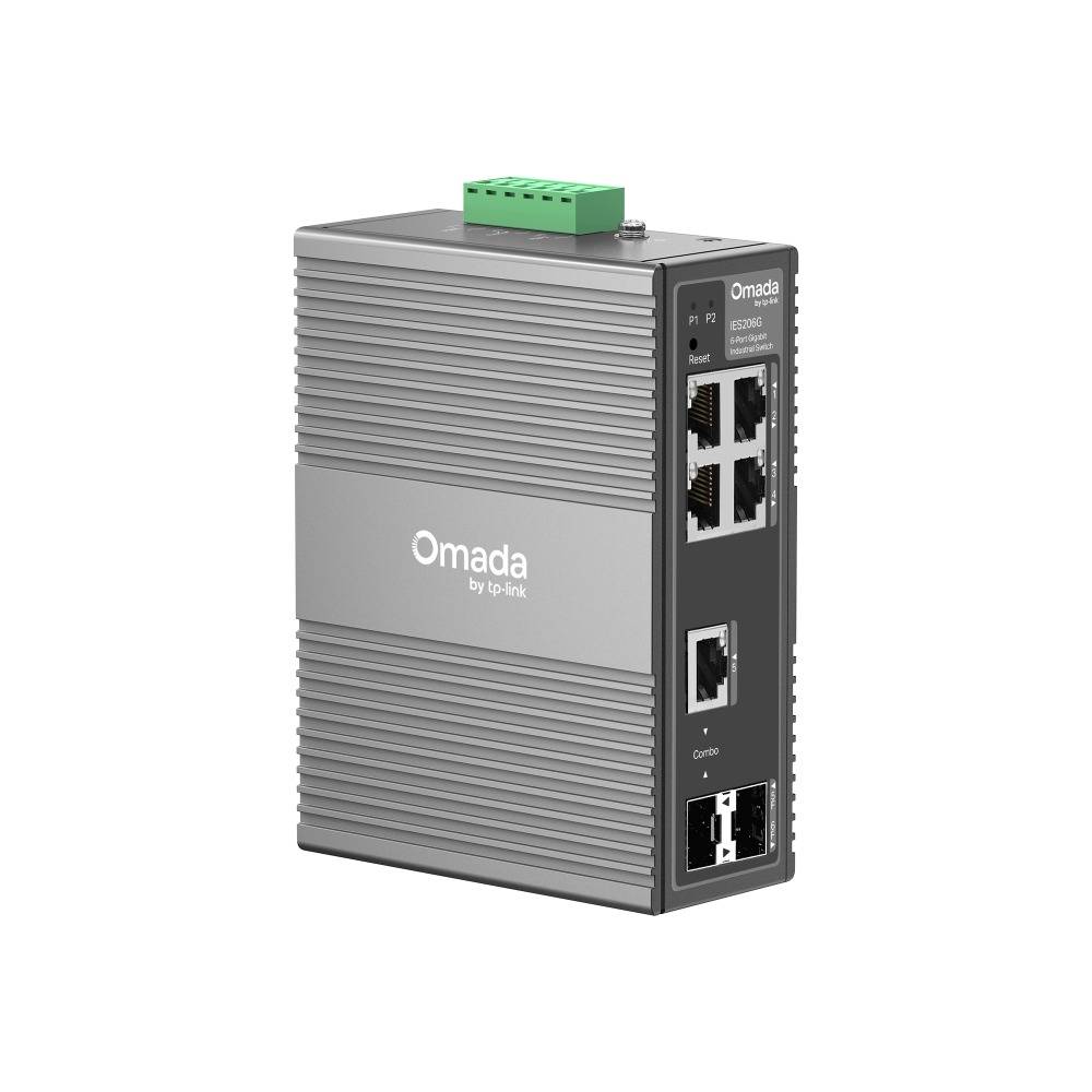 Switch TP-Link Omada IES206G Industrial Gerível 6 Portas DIN - Imagem 4