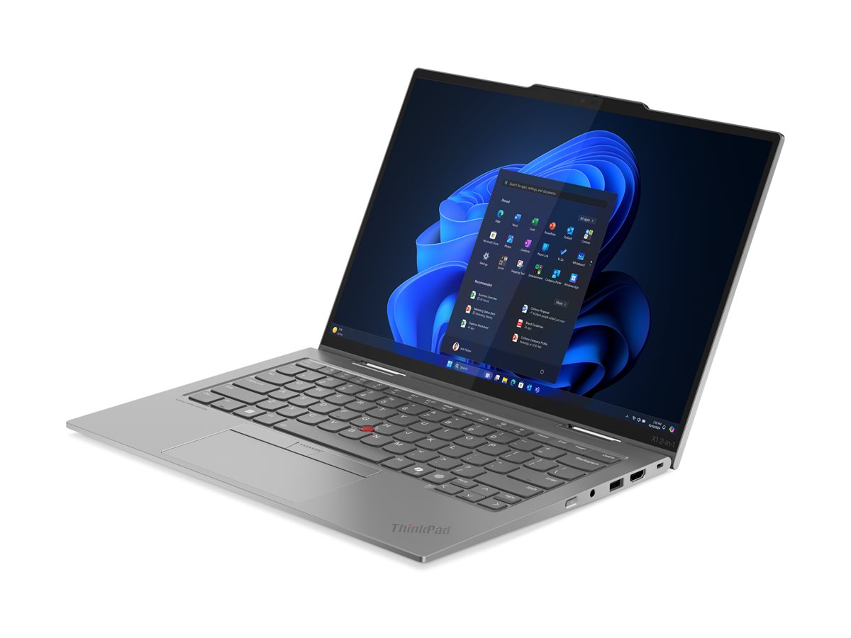 Portátil Lenovo ThinkPad X1 2em1 Gen 10 14" toque Ultra 7 32GB 1TB SSD cinza PT - Imagem 7