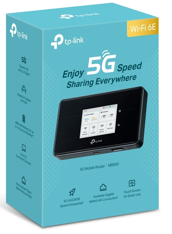 Hotspot 5G TP-LINK Mobile Wi-Fi Portátil de Alta Velocidade - Imagem 7