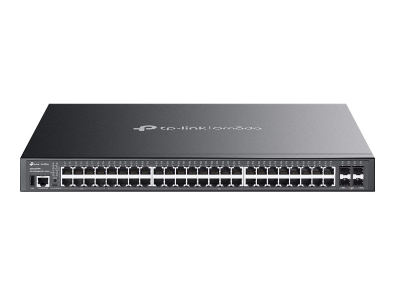 Switch TP-Link Omada SG5452XMPP Gerido 48 Portas PoE++ 10G SFP+ - Imagem 1