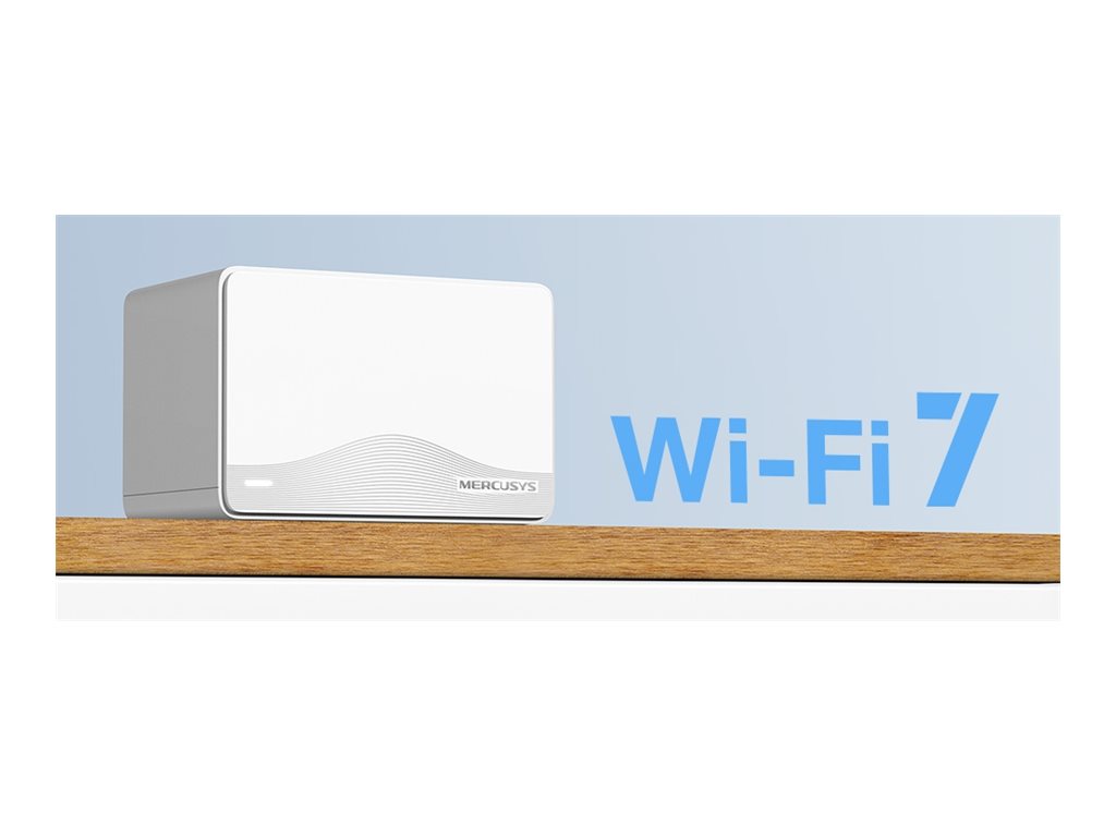 Sistema Mesh Wi-Fi Mercusys Halo H25BE 3 Unidades Wi-Fi 7 Dual Band 650m² - Imagem 4