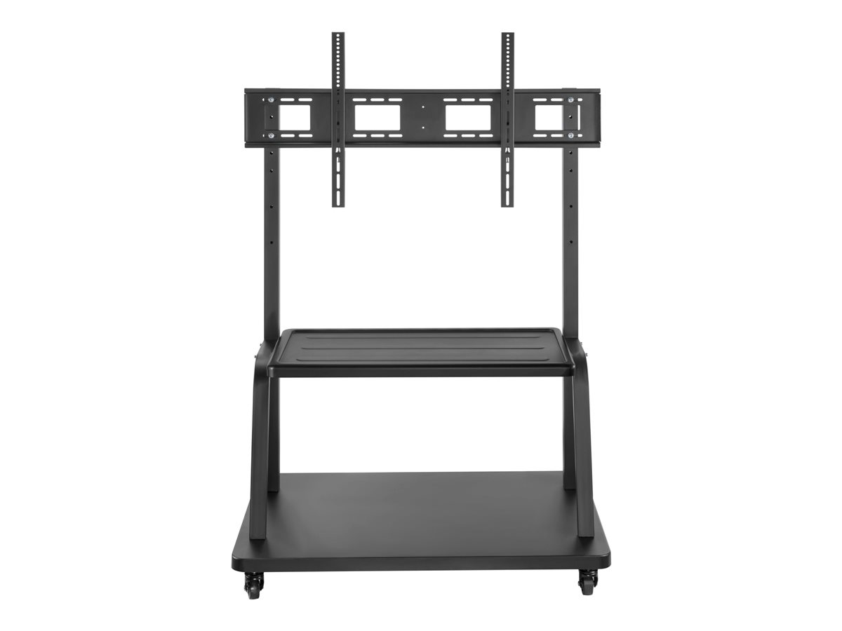 Napofix Pro - Carrinho - para painel liso - preto - tamanho de tela: 55"-100"
