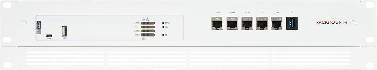 Rackmount.IT - Kit de montagem de dispositivo de rede - shielded - montagem em suporte - branco cartaz - 1.3U - 19" - Imagem 2