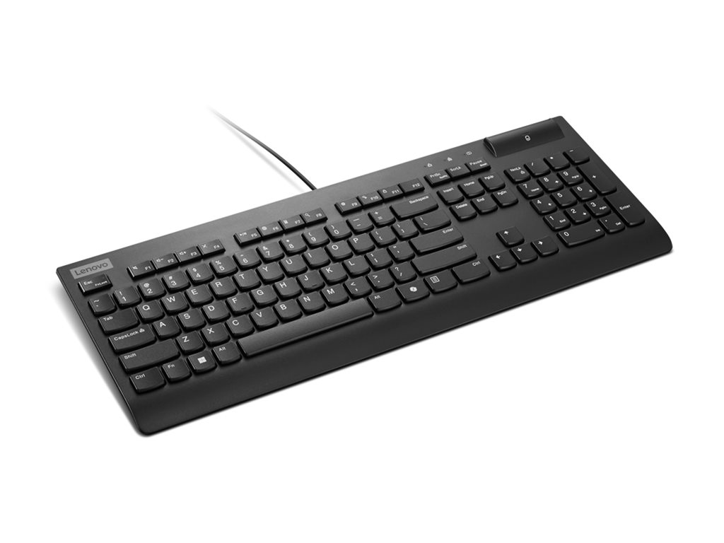 Teclado Lenovo Smartcard Com Fios II Completo PT Preto - Imagem 1