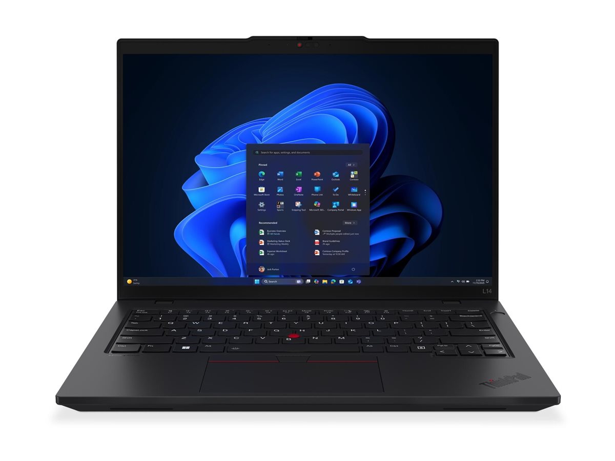 Portátil Lenovo ThinkPad L14 Gen 6 14" Core Ultra 5 16GB 512GB SSD Preto - Imagem 5