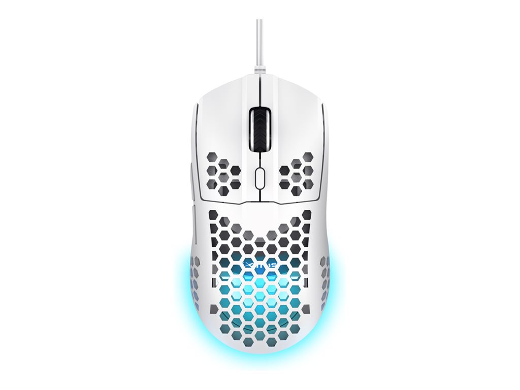 Rato Gaming TRUST Helox Ultraleve Branco