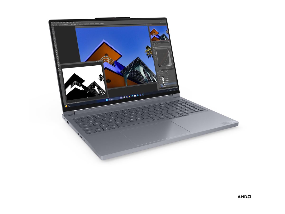 Portátil Lenovo ThinkBook 16p 16" Ryzen 9 RTX 5060 32 GB 1 TB Cinza Luna - Imagem 2