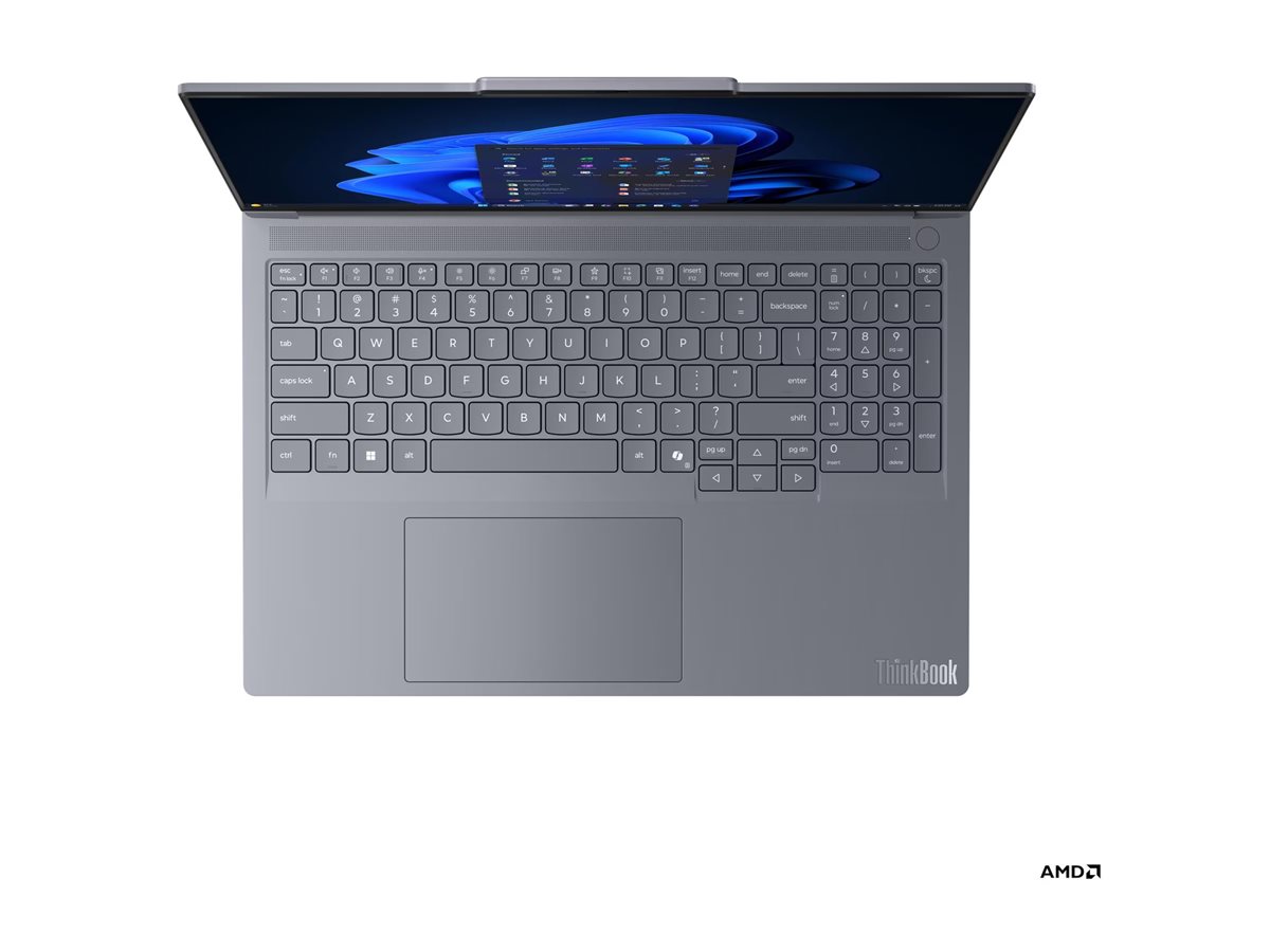 Portátil Lenovo ThinkBook 16p 16" Ryzen 9 RTX 5060 32 GB 1 TB Cinza Luna - Imagem 9
