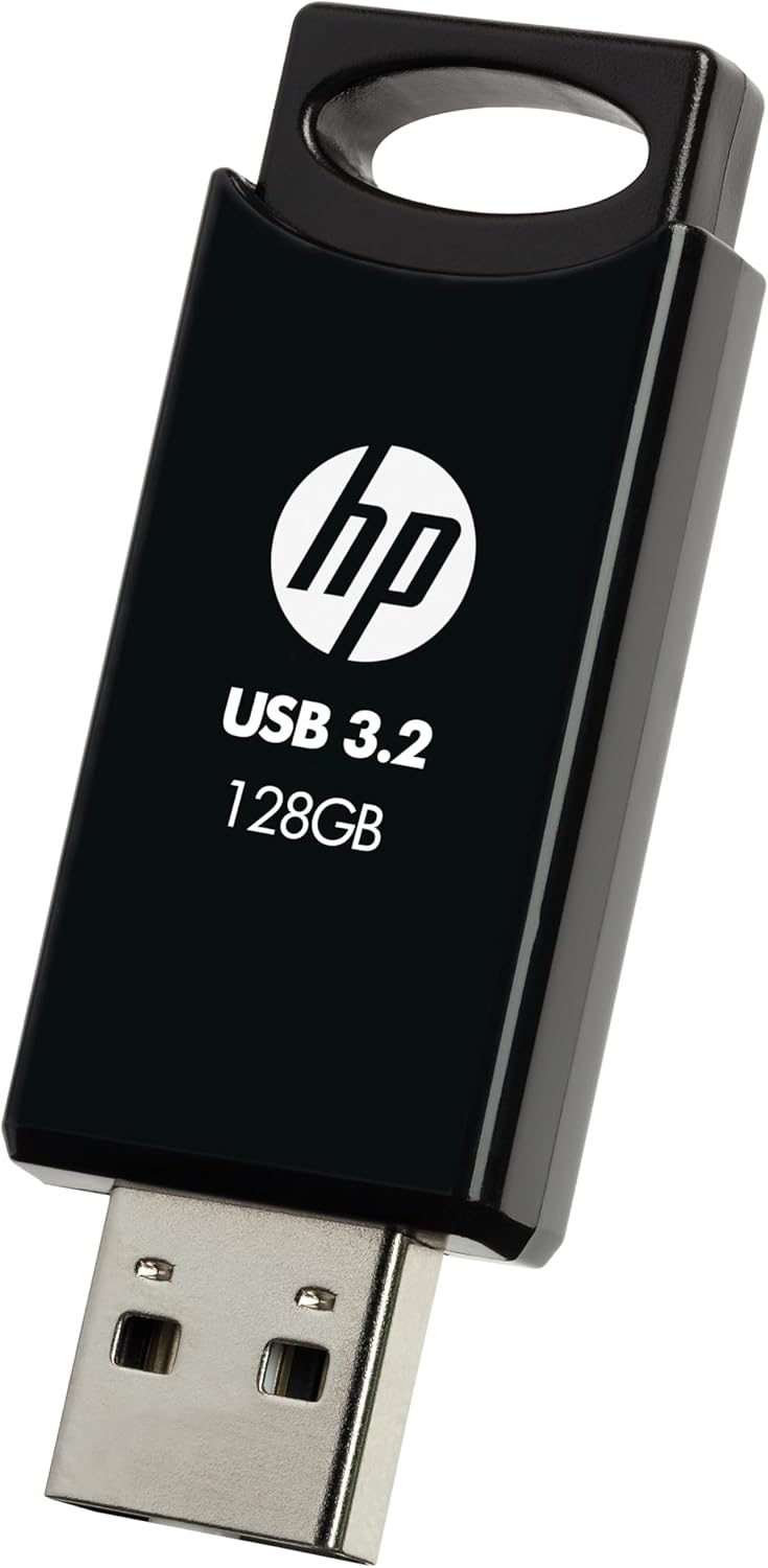 Pen Drive HP 712w 128GB USB 3.2 Preto - Imagem 3