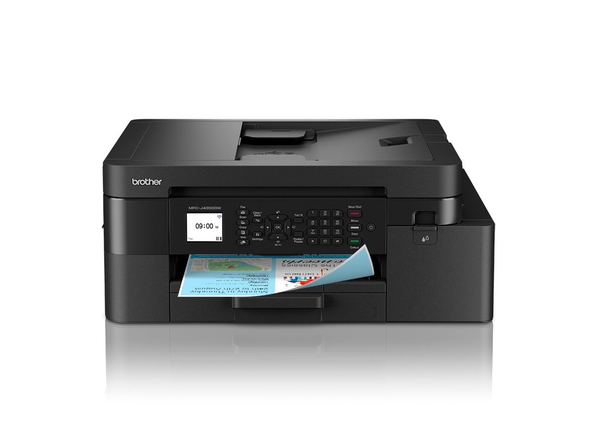 Impressora Multifunções Brother MFCJ4350DW Jacto Tinta Cores A4 WiFi - Imagem 3