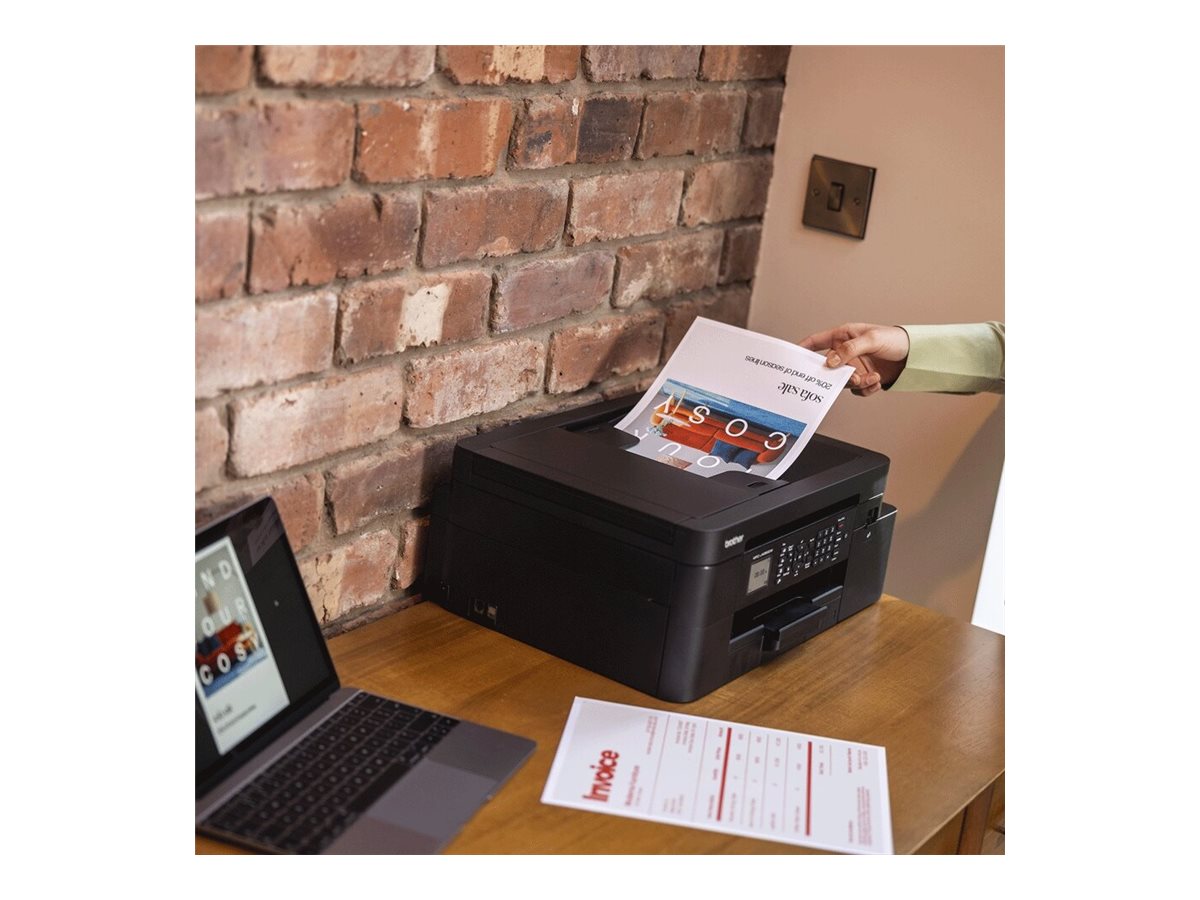 Impressora Multifunções Brother MFCJ4350DW Jacto Tinta Cores A4 WiFi - Imagem 6
